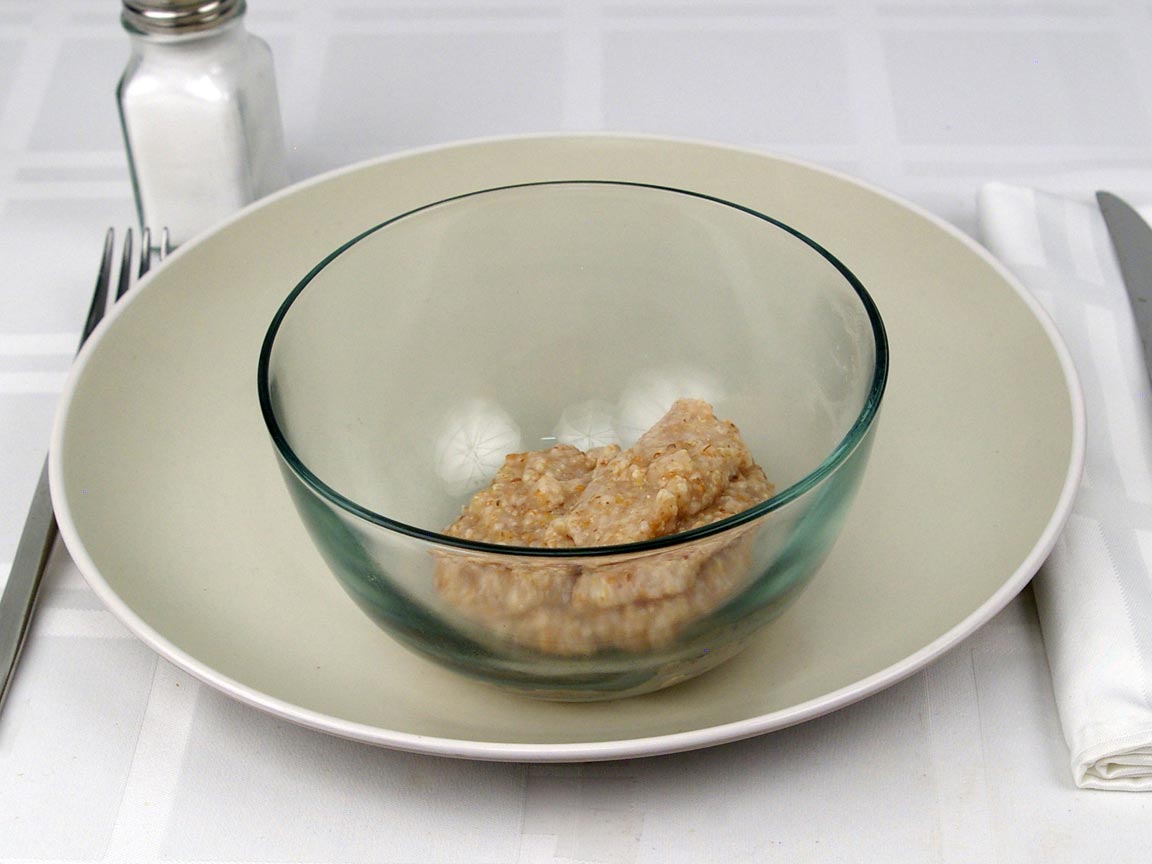 Calories in 0.5 cup(s) of Quinoa Flax Hot Cereal - Made with water