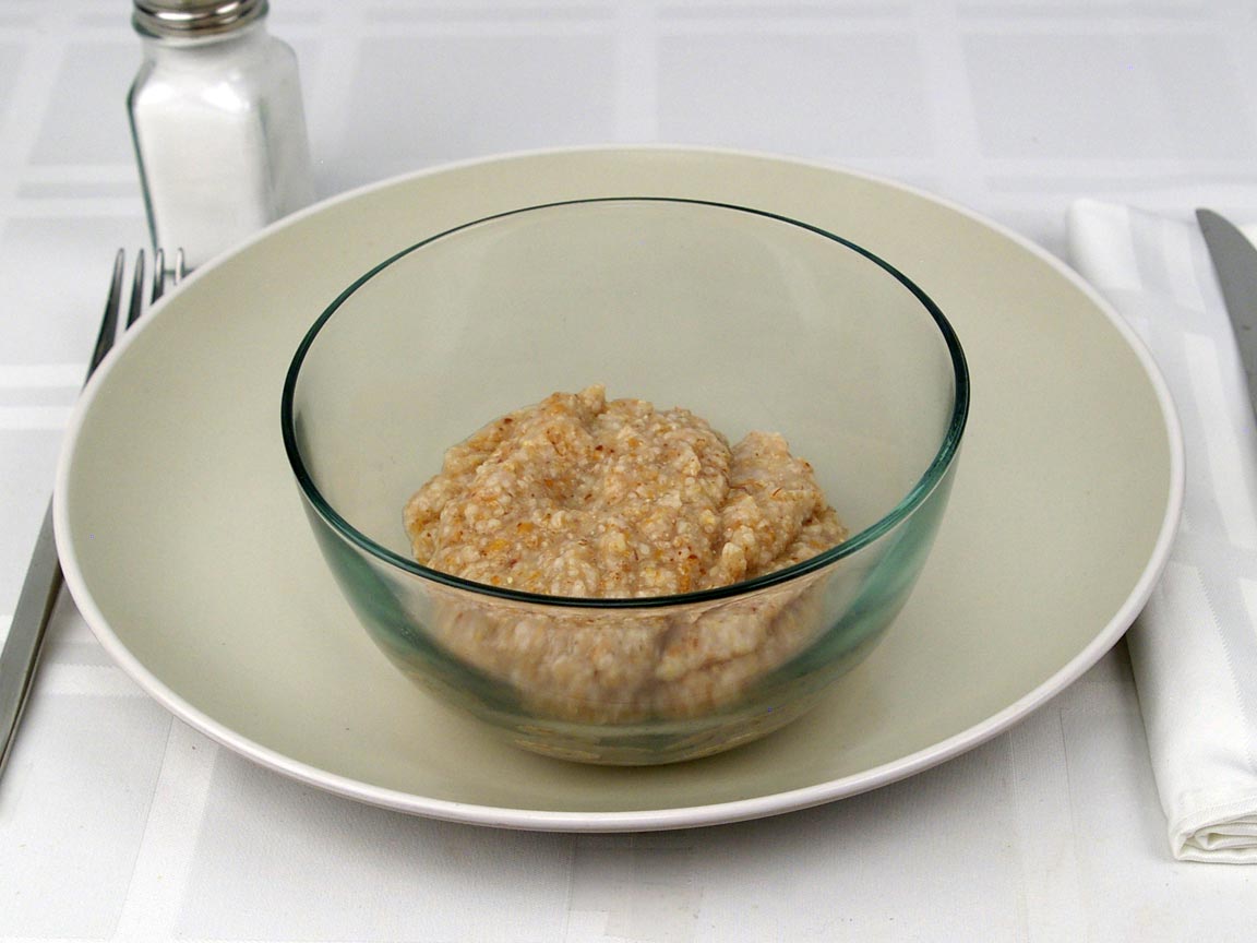 Calories in 1 cup(s) of Quinoa Flax Hot Cereal - Made with water