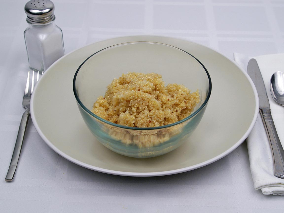 Calories in 1.5 cup(s) of Quinoa
