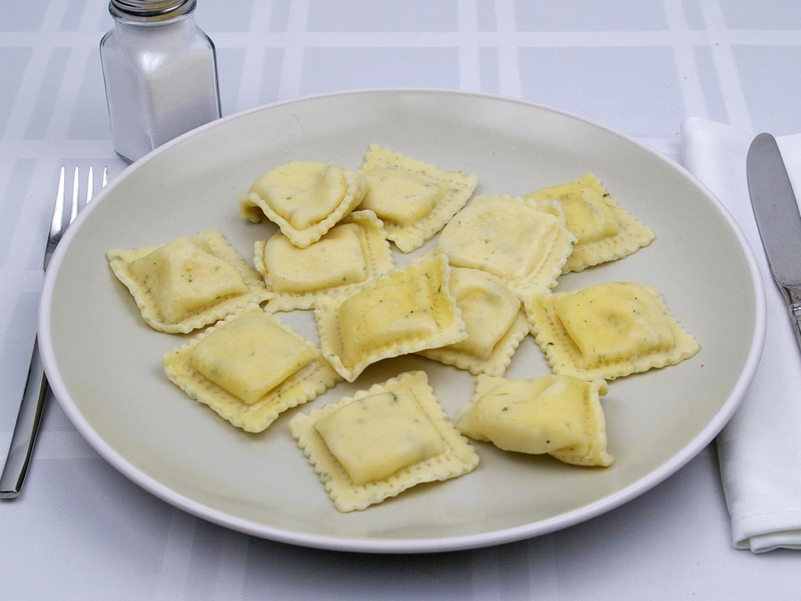 Calories in 193 grams of Ravioli - Five Cheese