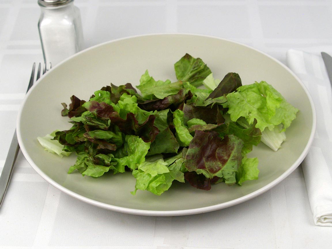 Calories in 2 cup(s) of Red Leaf Lettuce