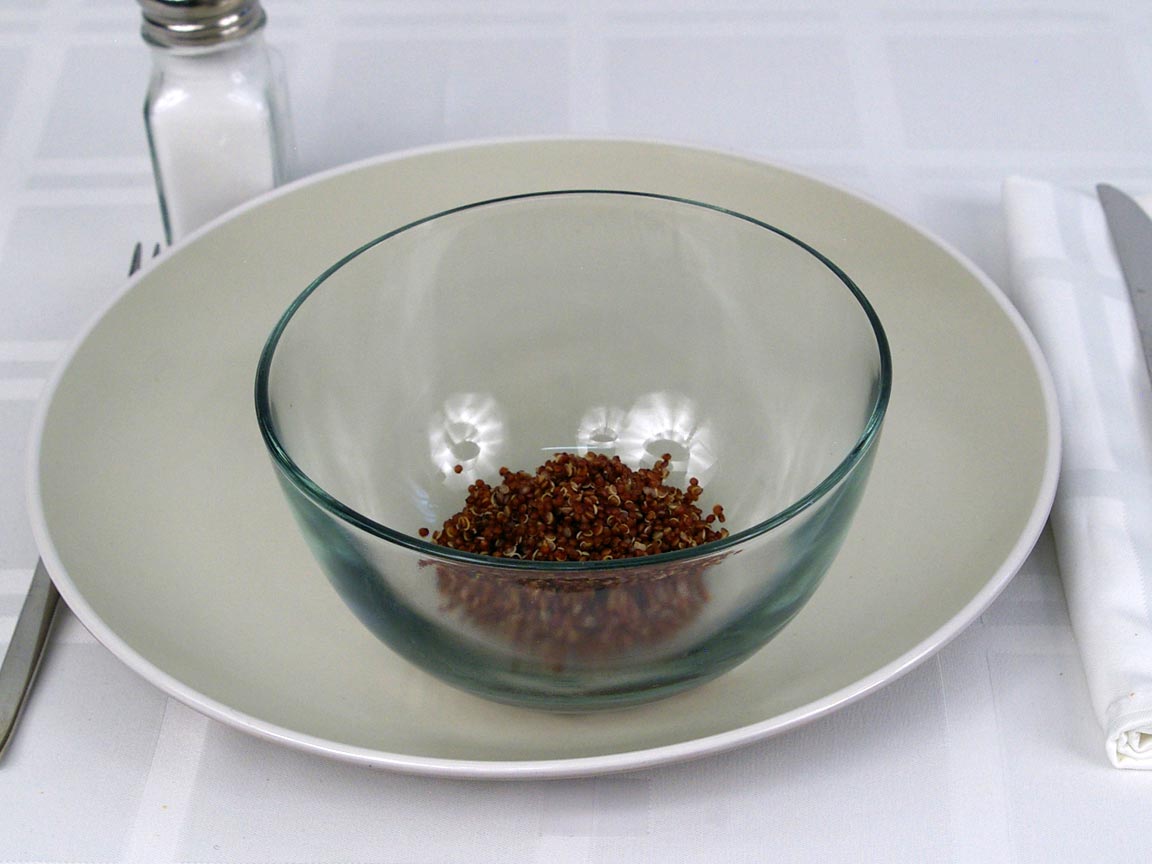 Calories in 0.25 cup(s) of Red Quinoa