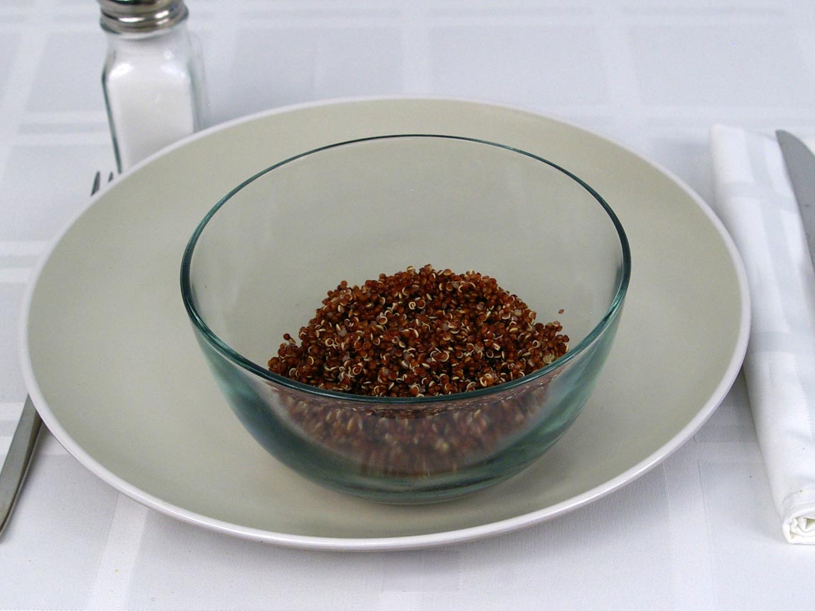 Calories in 1 cup(s) of Red Quinoa