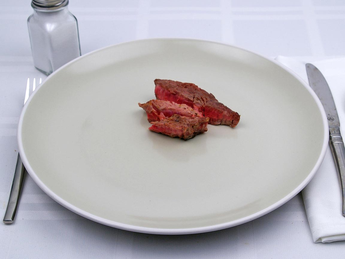 Calories in 56 grams of Rib Eye Steak