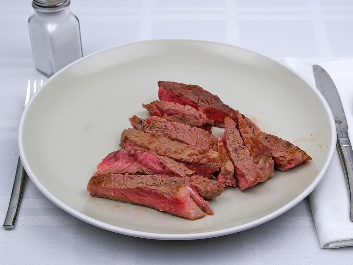 Calories in 226 grams of Rib Eye Steak