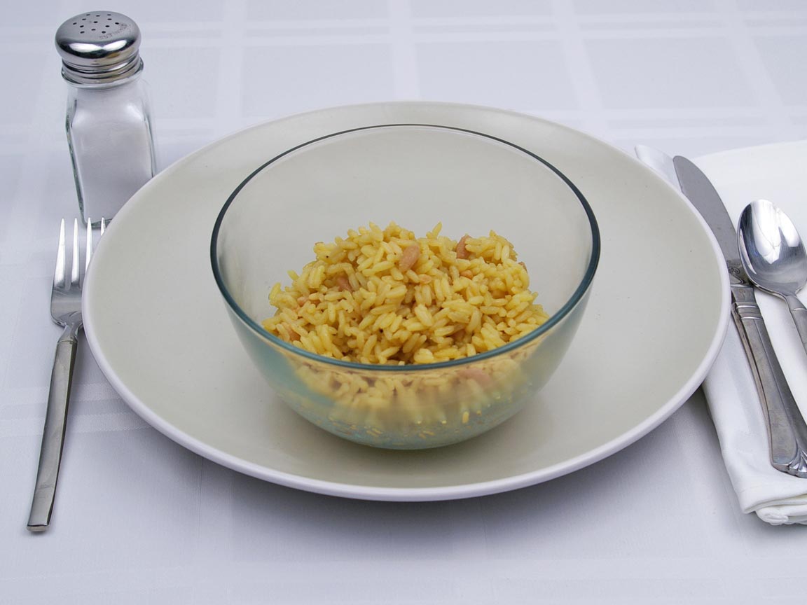 Calories in 1.5 cup(s) of Rice Pilaf