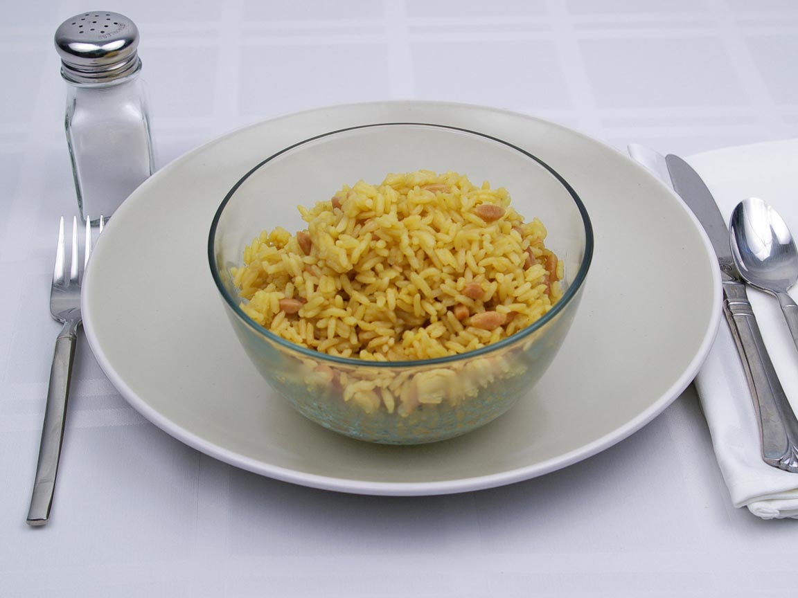 Calories in 3.5 cup(s) of Rice Pilaf