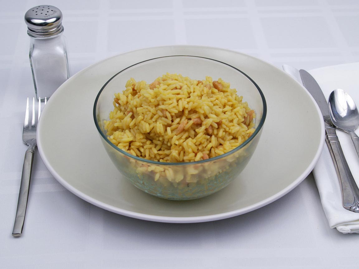 Calories in 4 cup(s) of Rice Pilaf