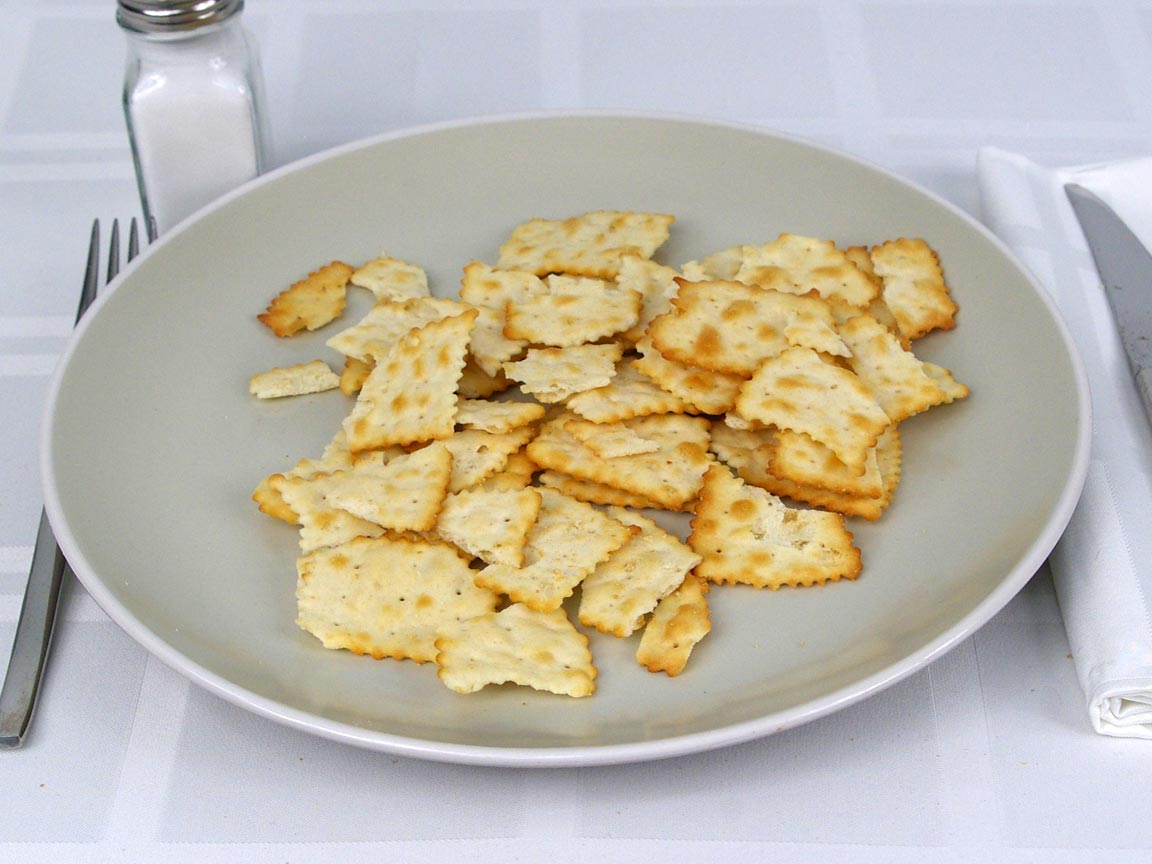 Calories in 16.04 ea(s) of Ritz Chips Original