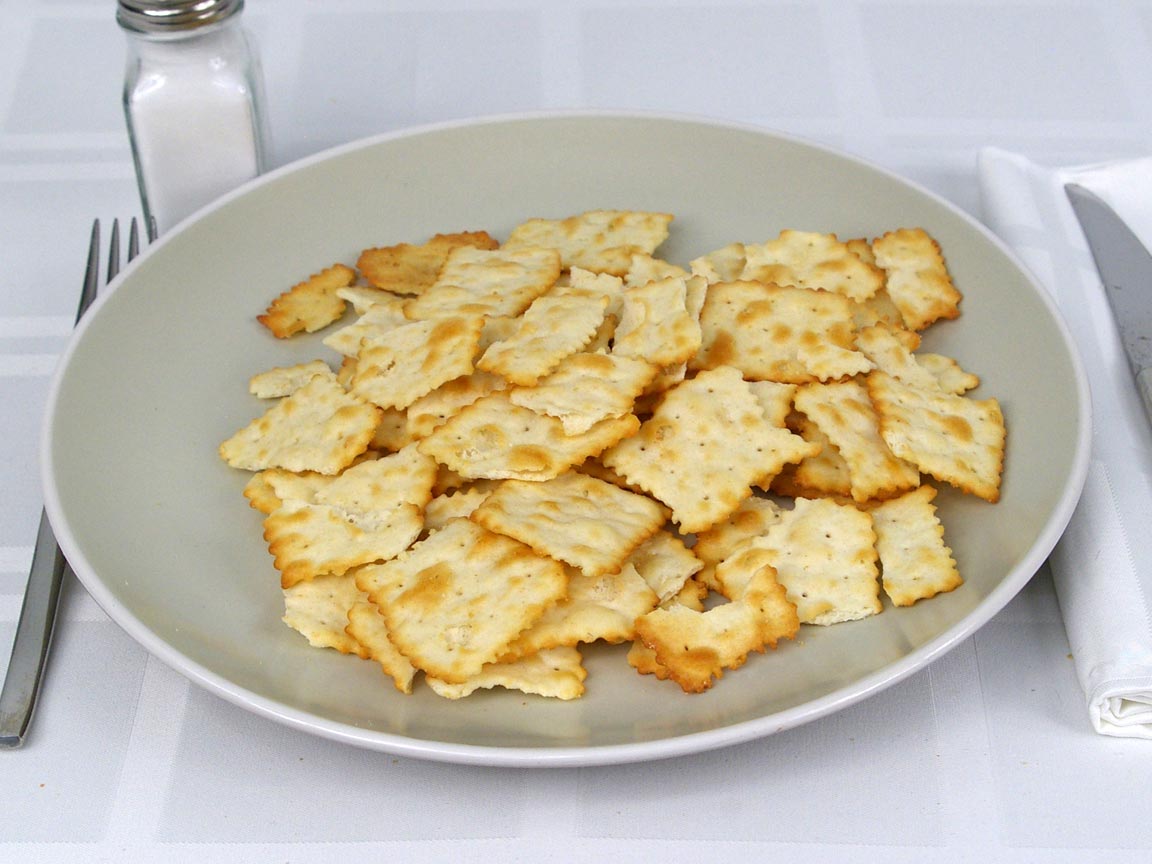 Calories in 24.06 ea(s) of Ritz Chips Original