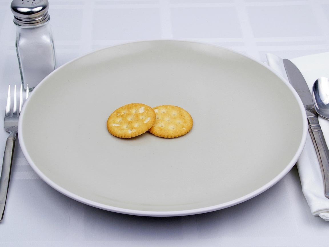 Calories in 2 cracker(s) of Ritz Crackers - Reduced Fat