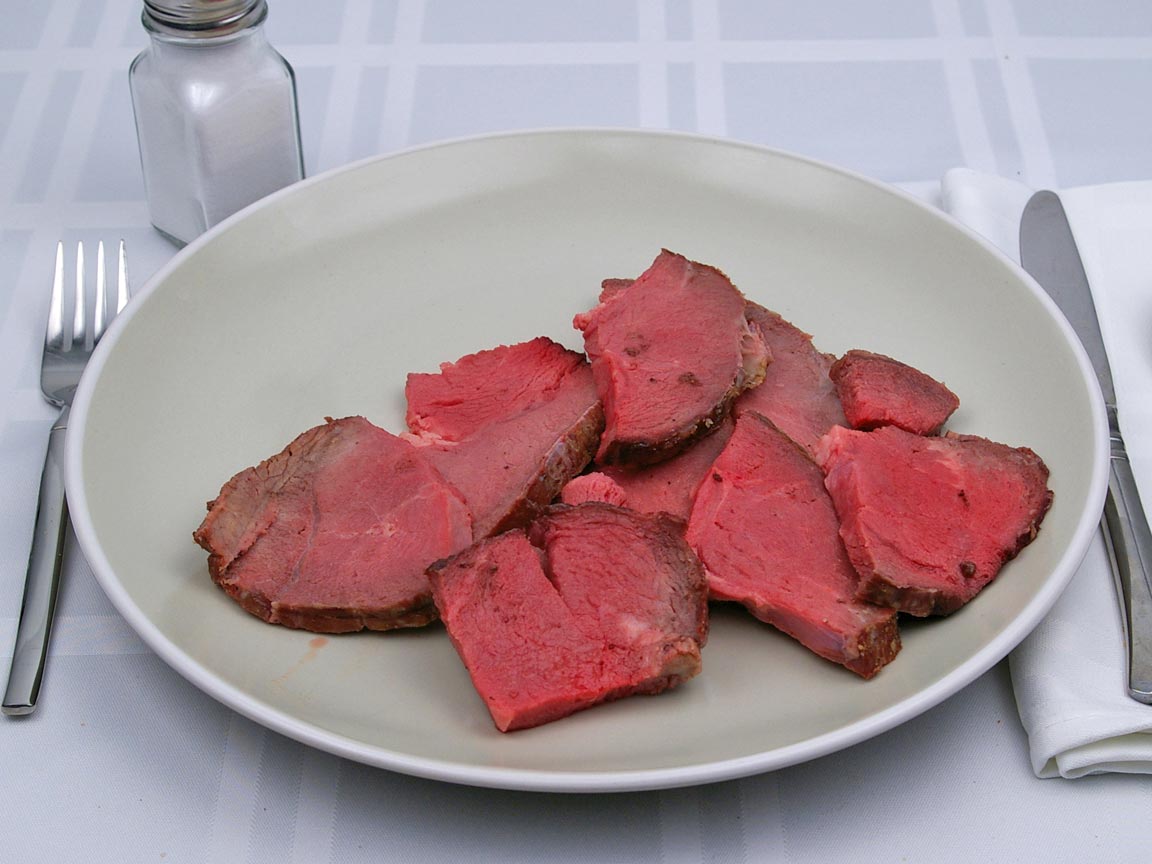 Calories in 226 grams of Roast Beef