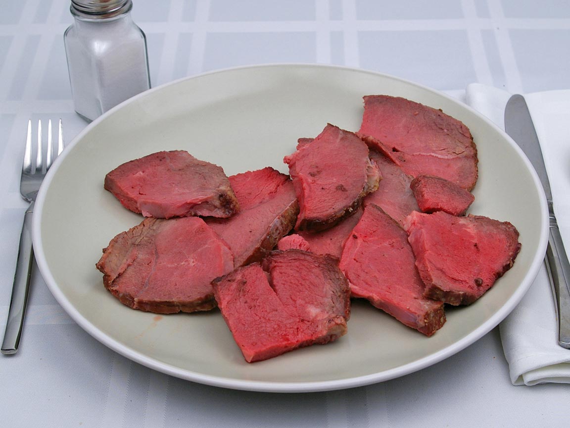 Calories in 283 grams of Roast Beef