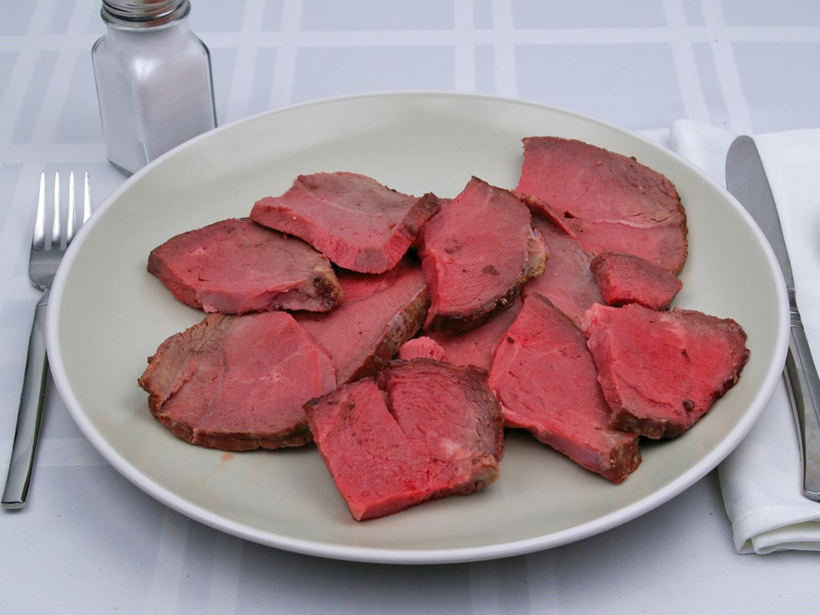 Calories in 311 grams of Roast Beef