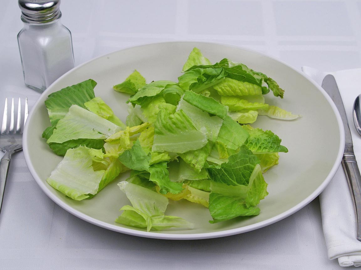 Calories in 85 grams of Romaine Lettuce