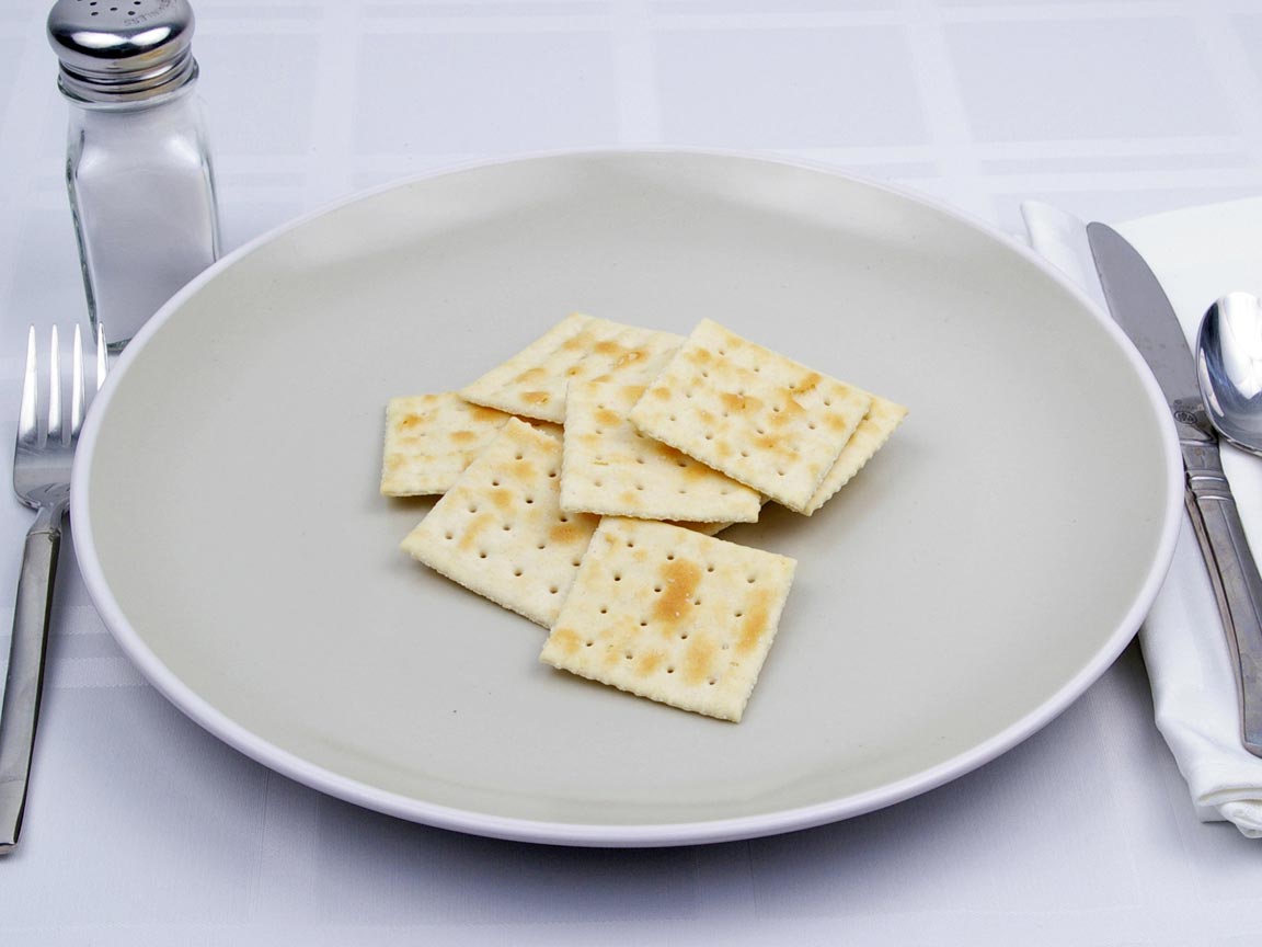 Calories in 9 cracker(s) of Saltine Crackers - Low Salt