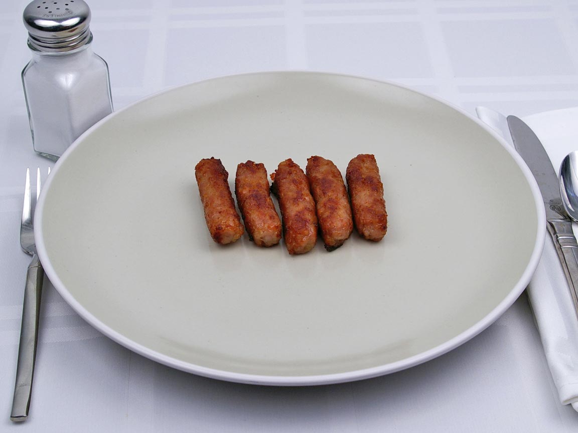 Calories in 5 link(s) of Sausage Links - Pork
