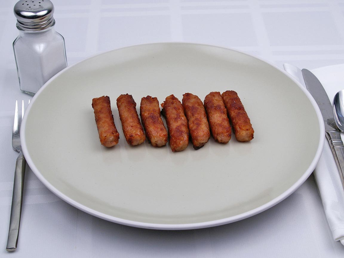 Calories in 7 link(s) of Sausage Links - Pork