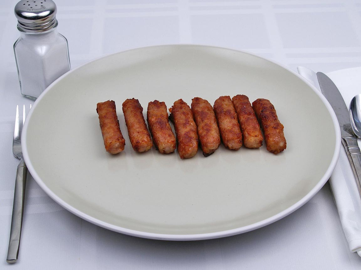 Calories in 8 link(s) of Sausage Links - Pork