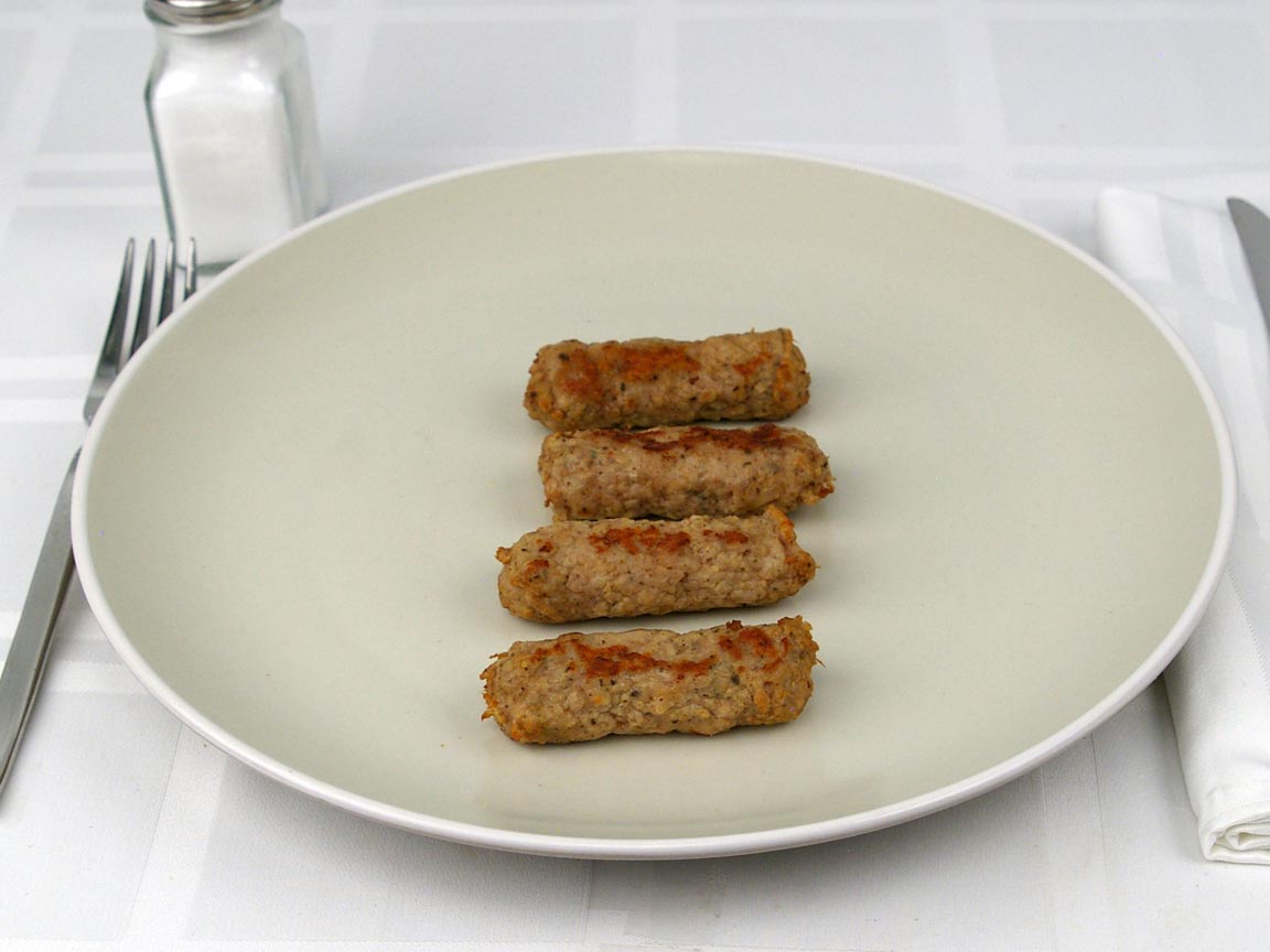 Calories in 4 link(s) of Turkey Sausage Link