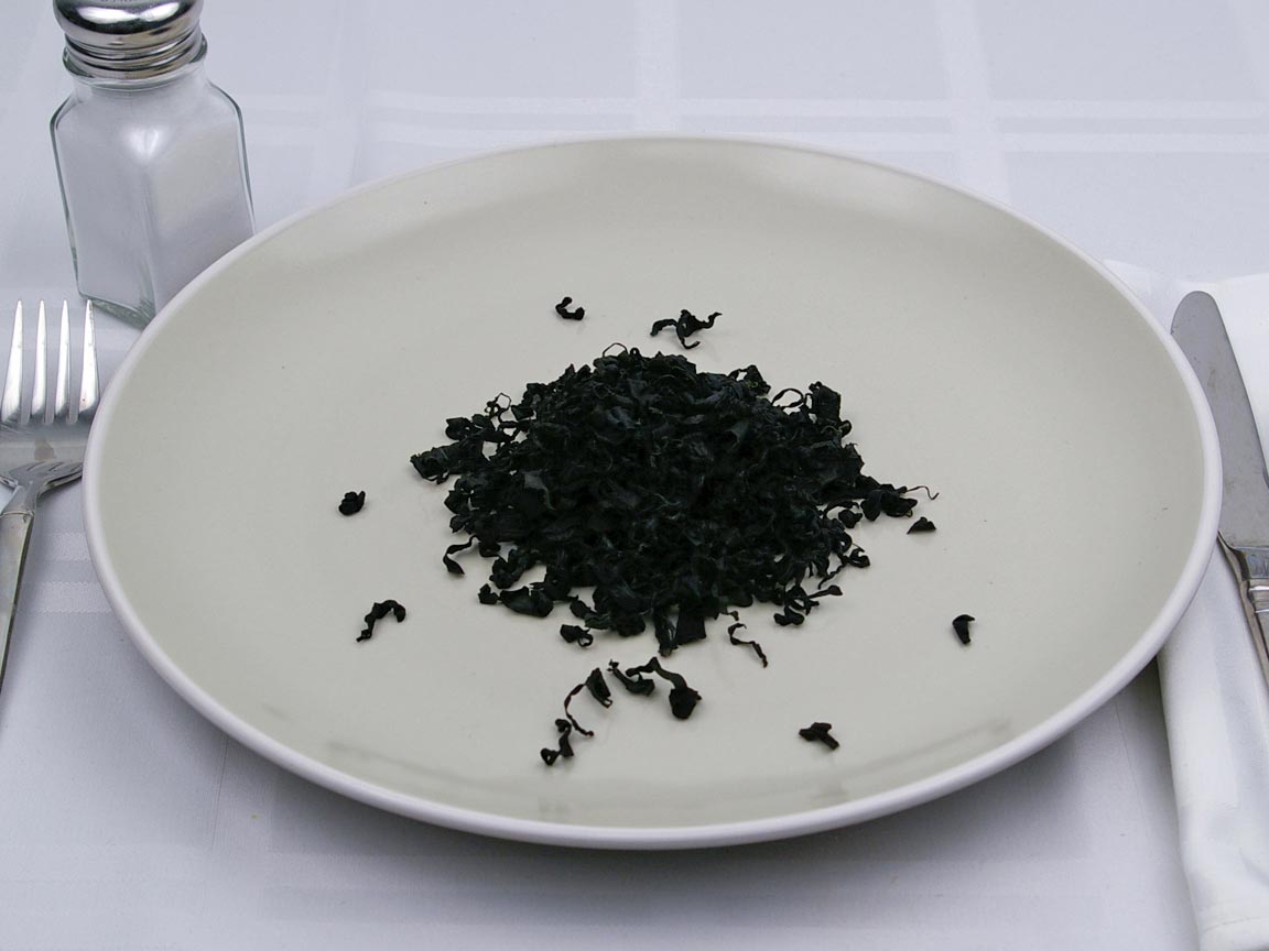 Calories in 7 Tblsp(s) of Seaweed - Dried - Wakame