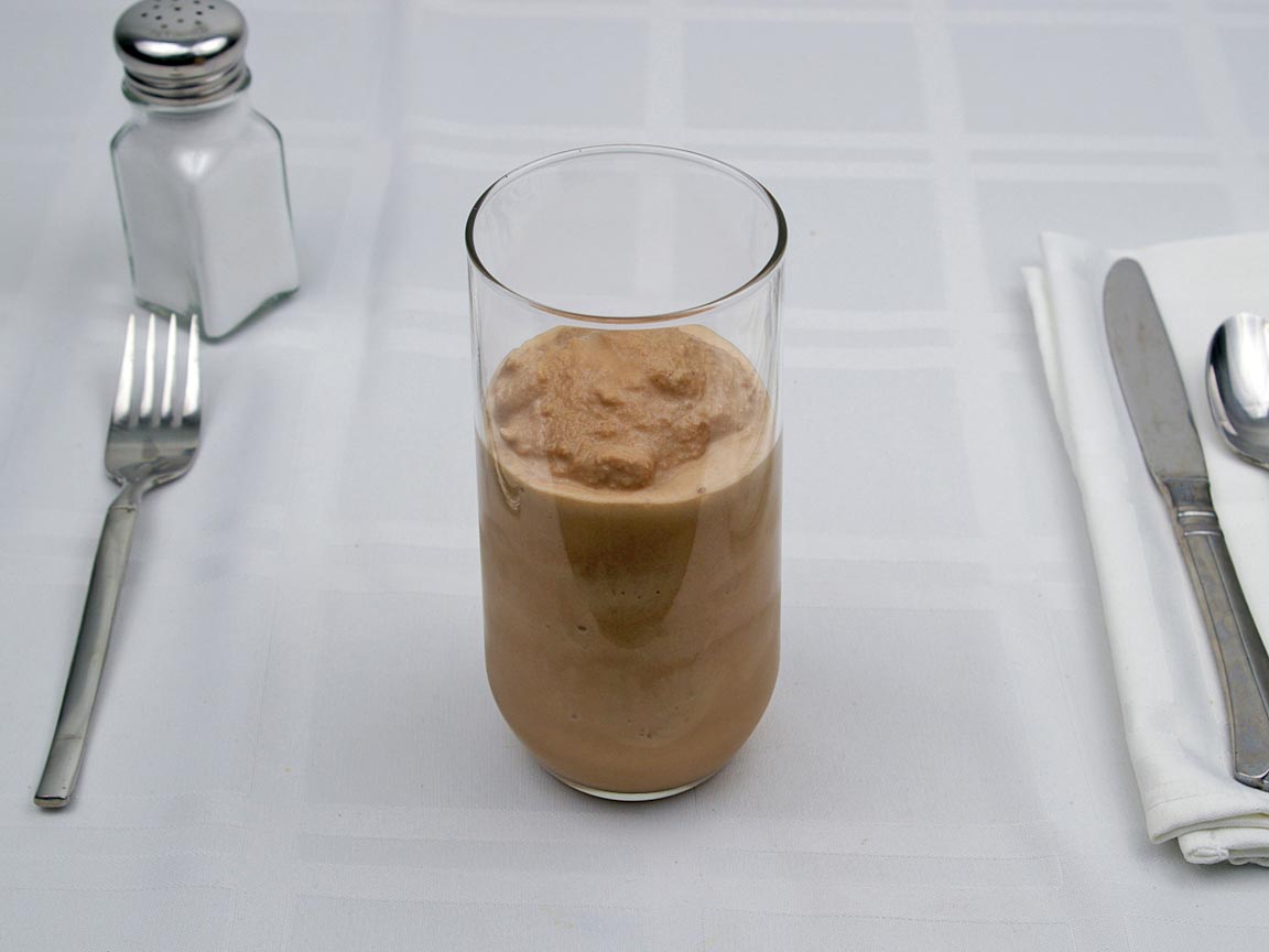 Calories in 255 grams of Chocolate Milk Shake - Avg
