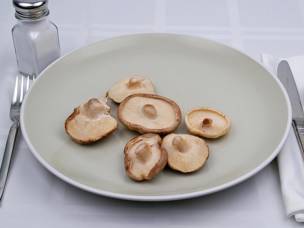 Calories in 49 grams of Shitake Mushrooms
