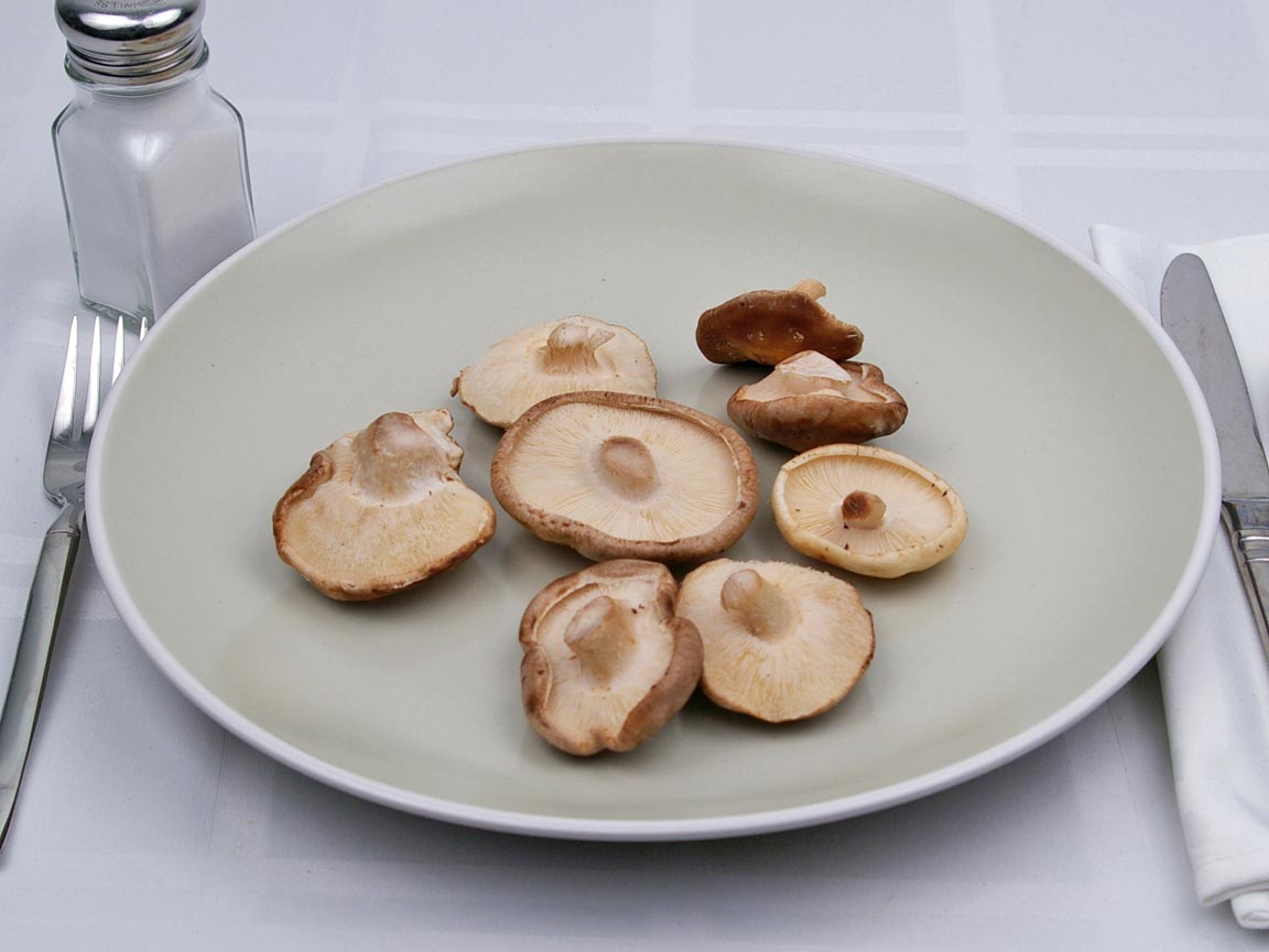 Calories in 66 grams of Shitake Mushrooms