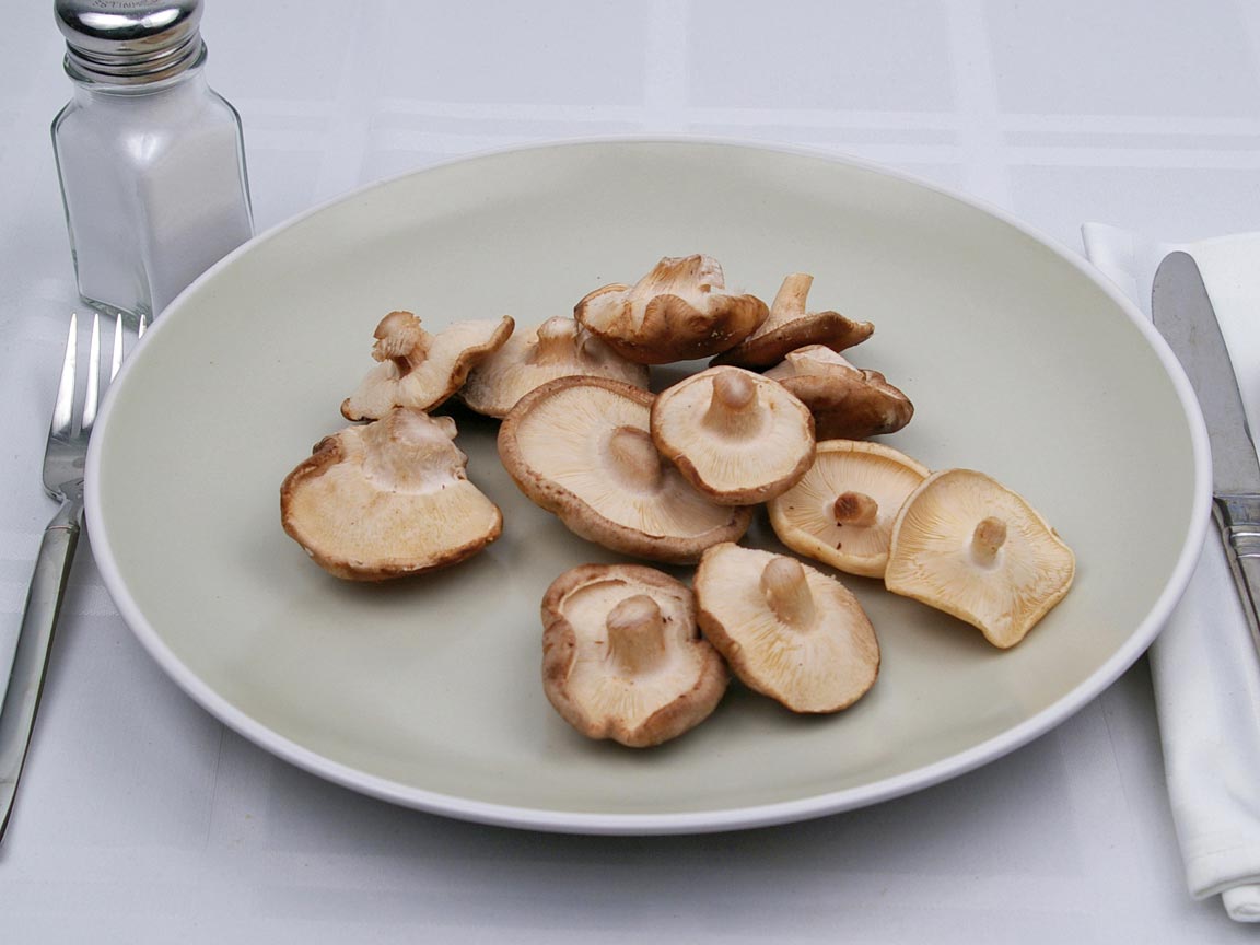 Calories in 99 grams of Shitake Mushrooms