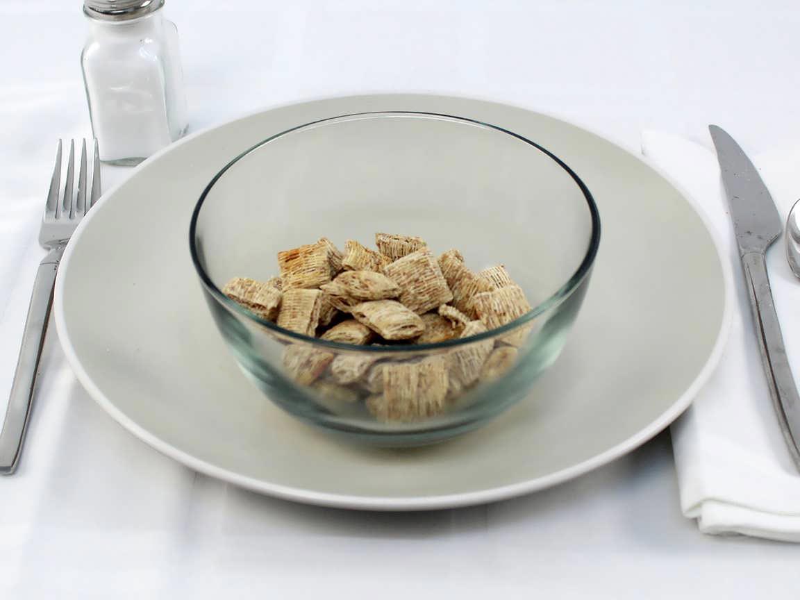 Calories in 50 grams of Shredded Wheat Cereal