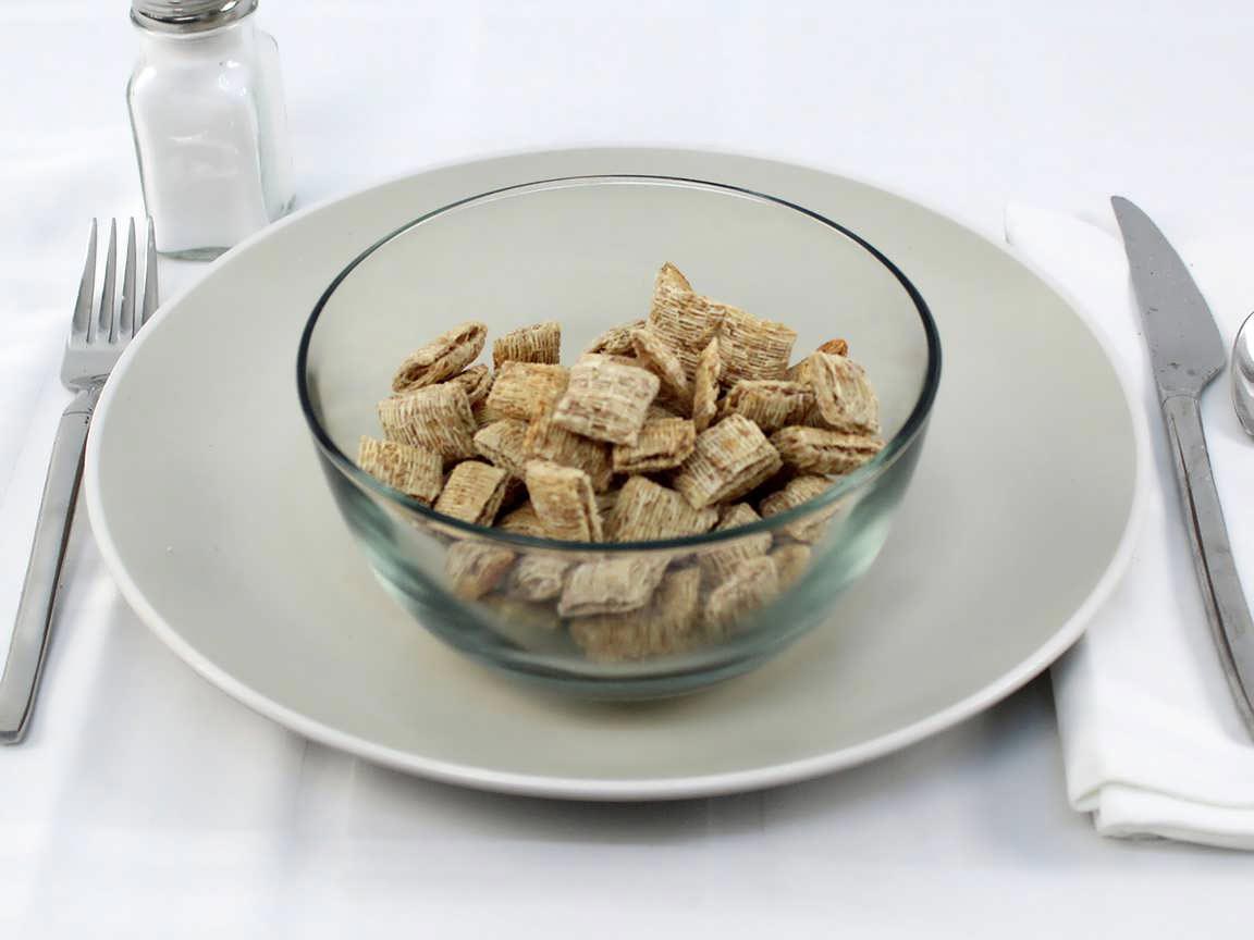 Calories in 80 grams of Shredded Wheat Cereal