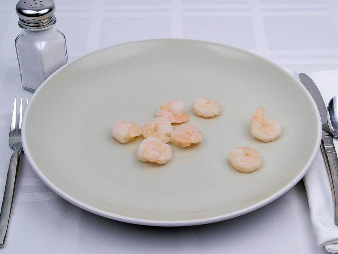 Calories in 8 shrimp(s) of Shrimp