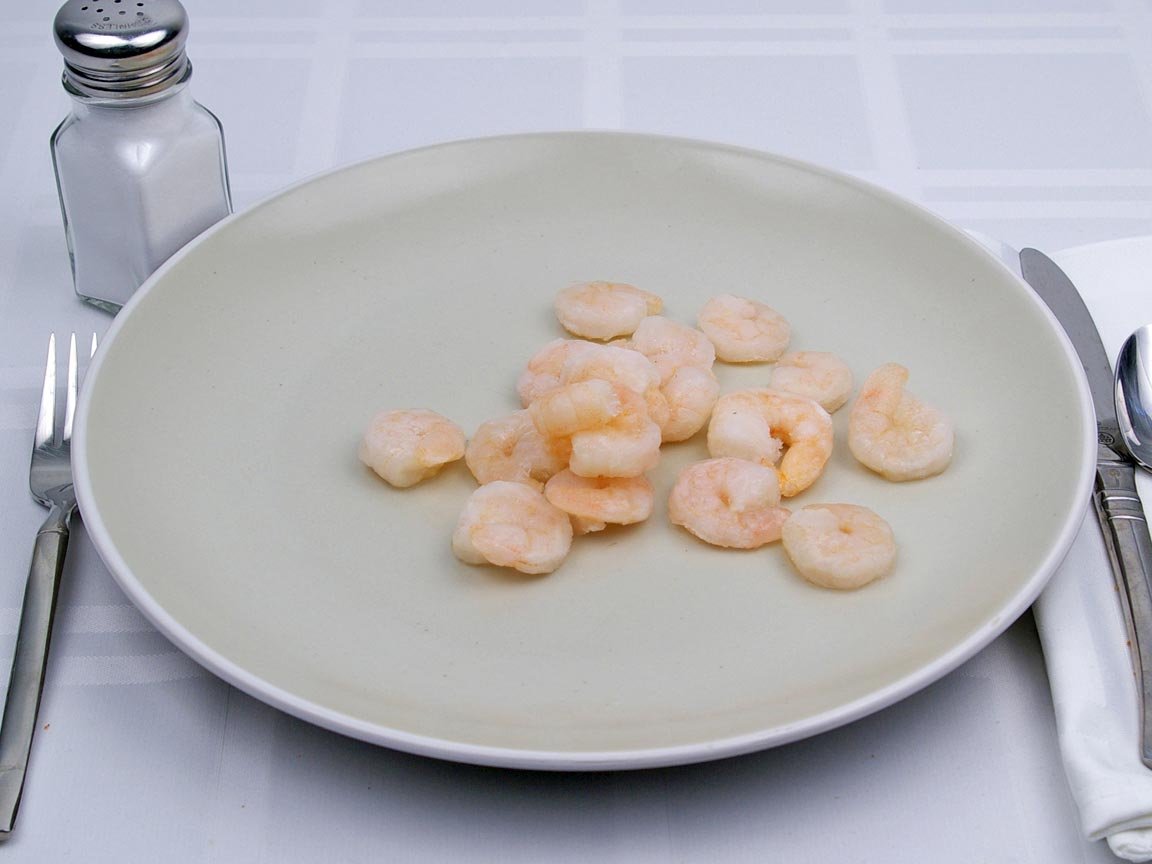 Calories in 16 shrimp(s) of Shrimp