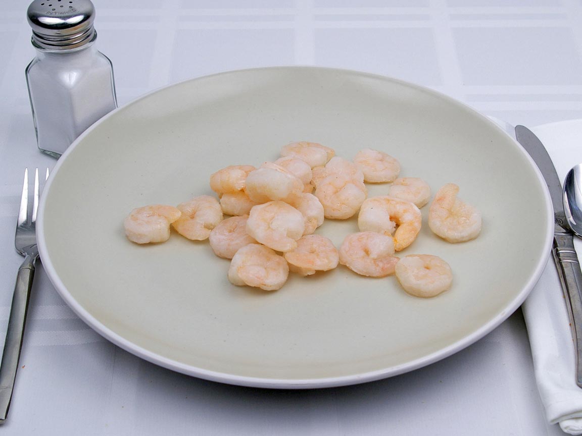 Calories in 20 shrimp(s) of Shrimp