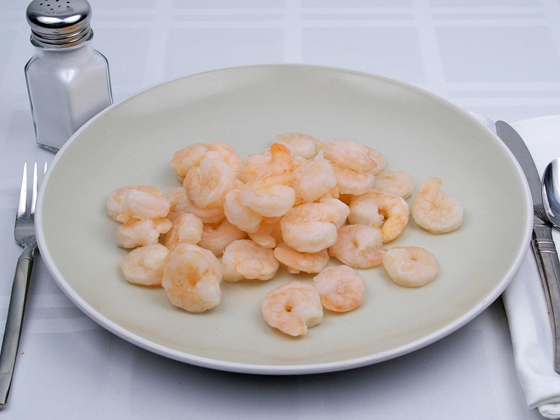 Calories in 40 shrimp(s) of Shrimp