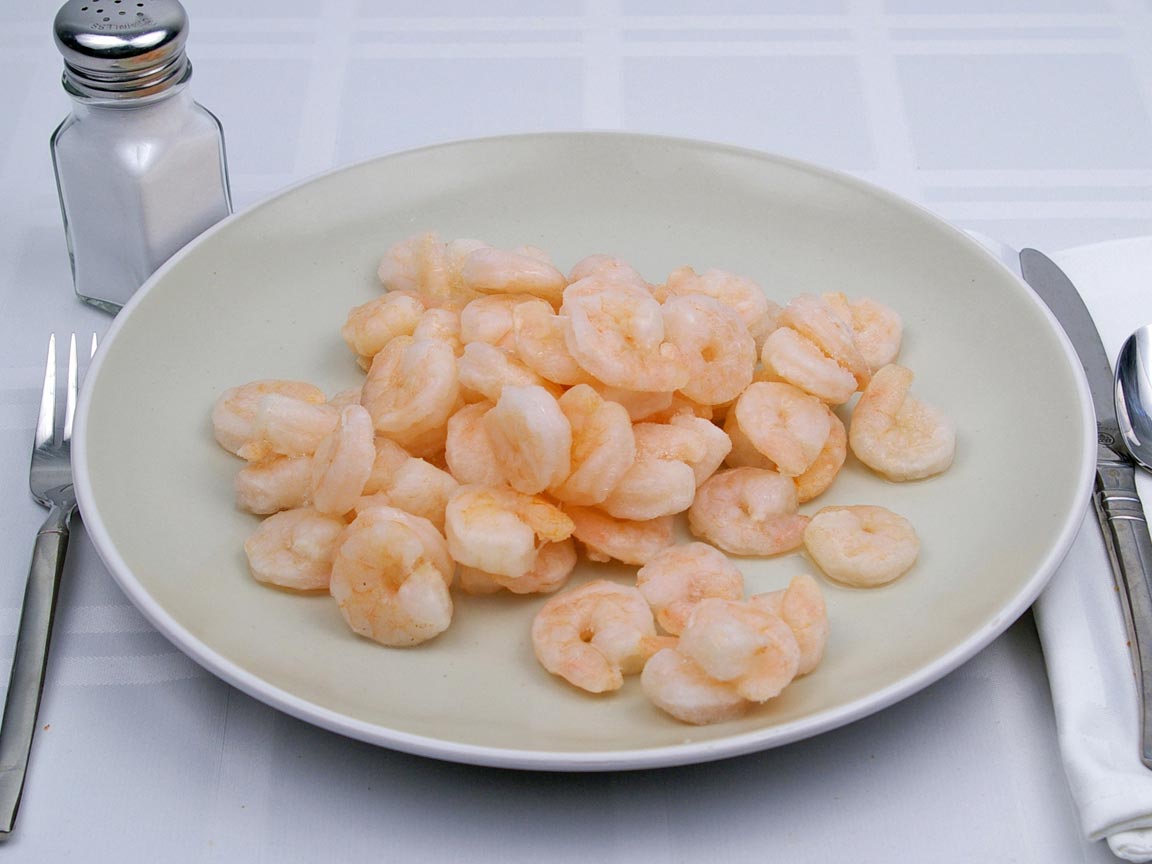 Calories in 64 shrimp(s) of Shrimp