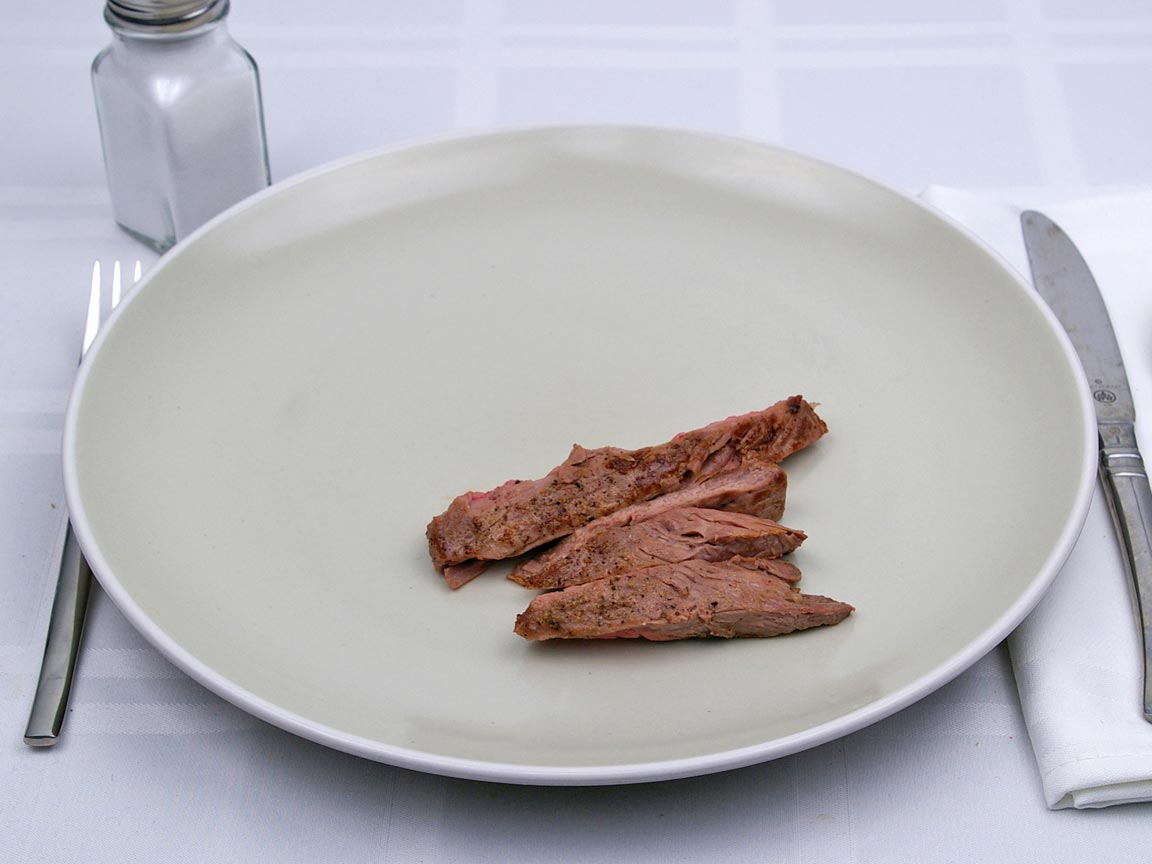 Calories in 56 grams of Skirt Steak