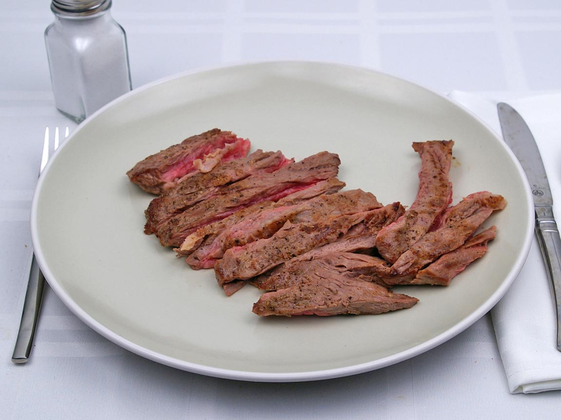 Calories in 226 grams of Skirt Steak