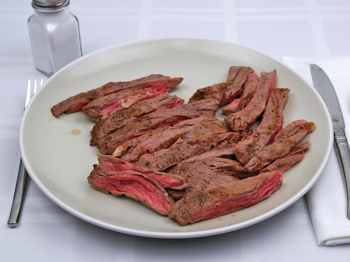 Calories in 368 grams of Skirt Steak