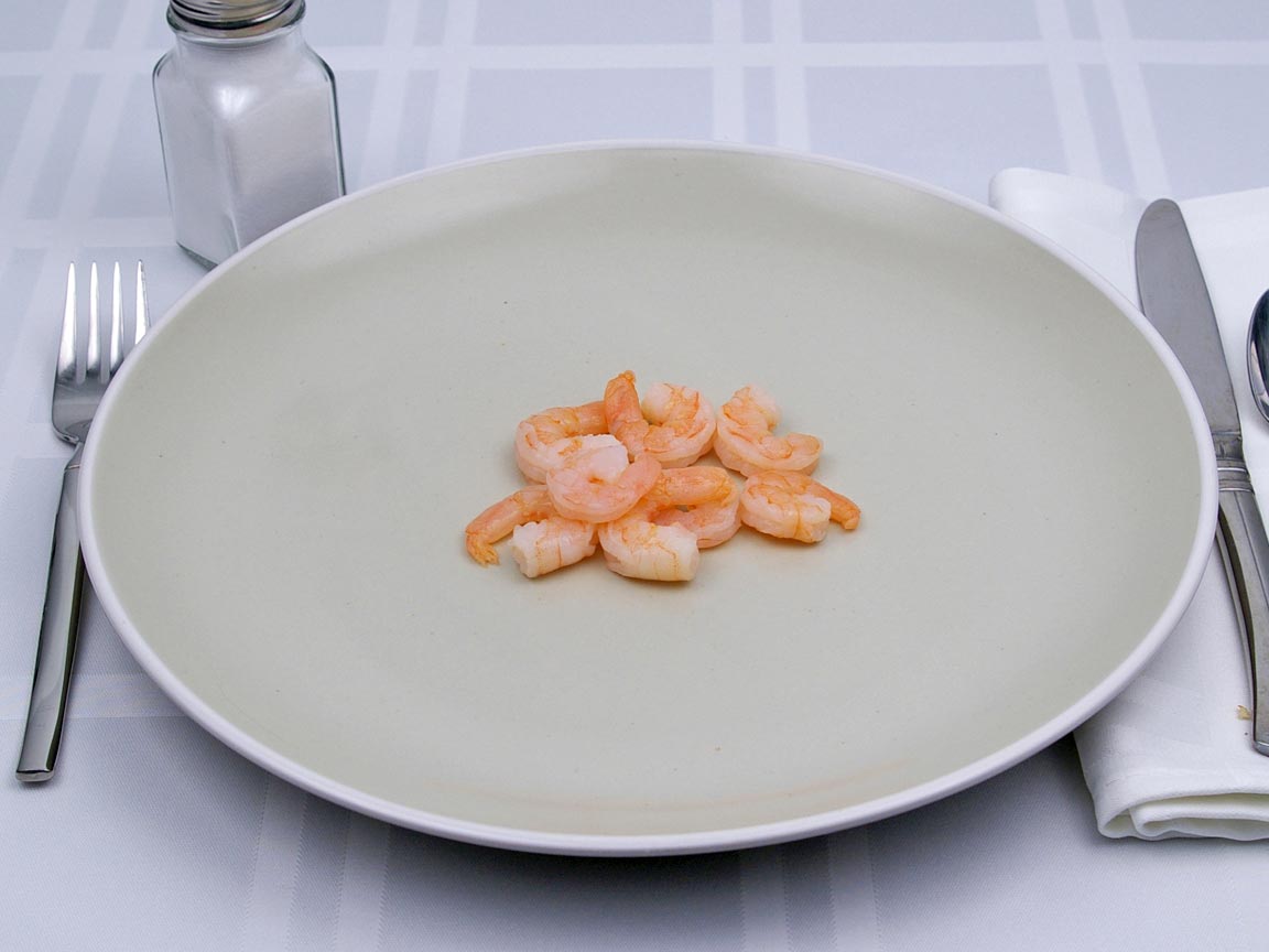 Calories in 28 grams of Shrimp - Small 