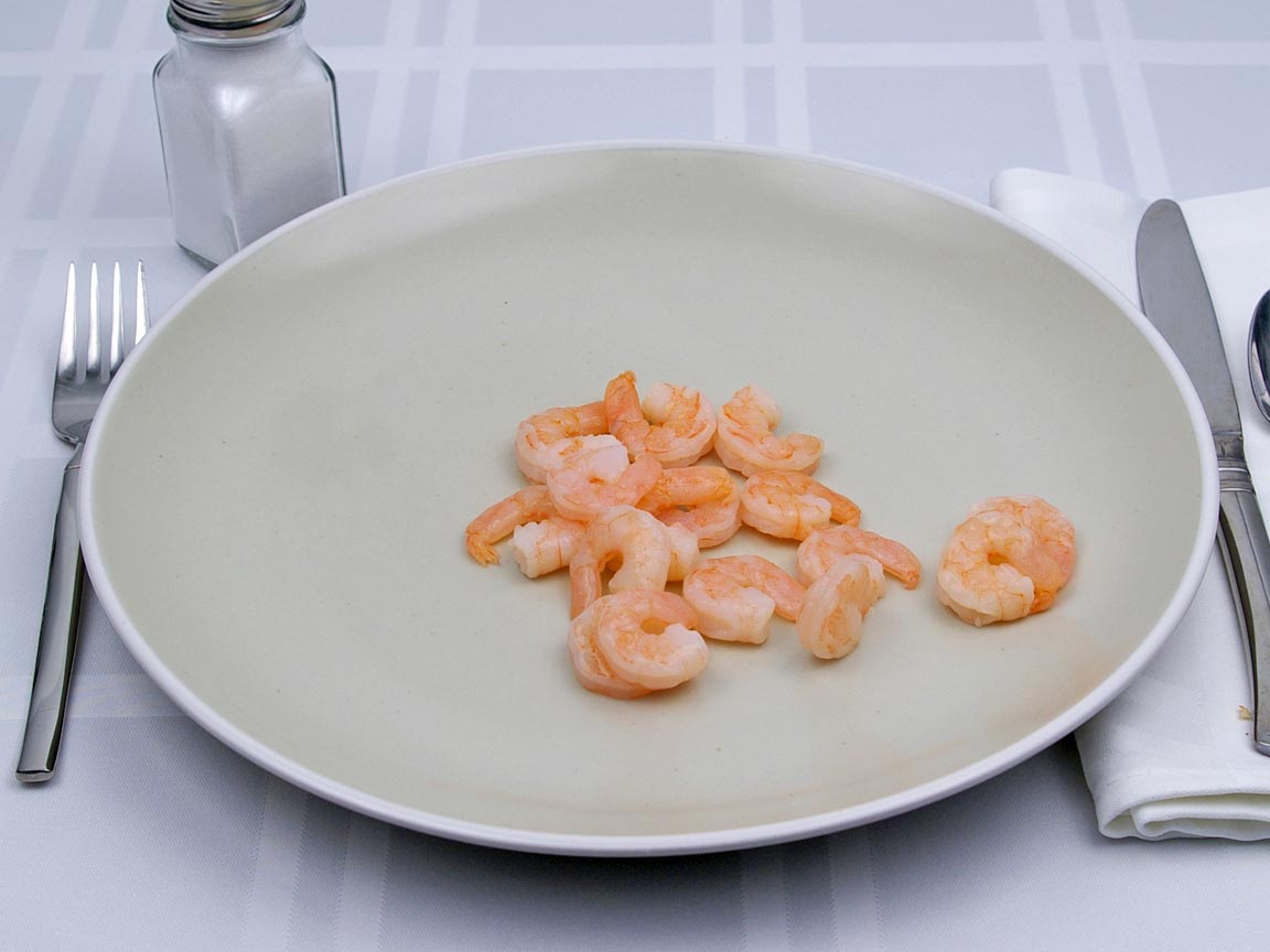 Calories in 56 grams of Shrimp - Small 