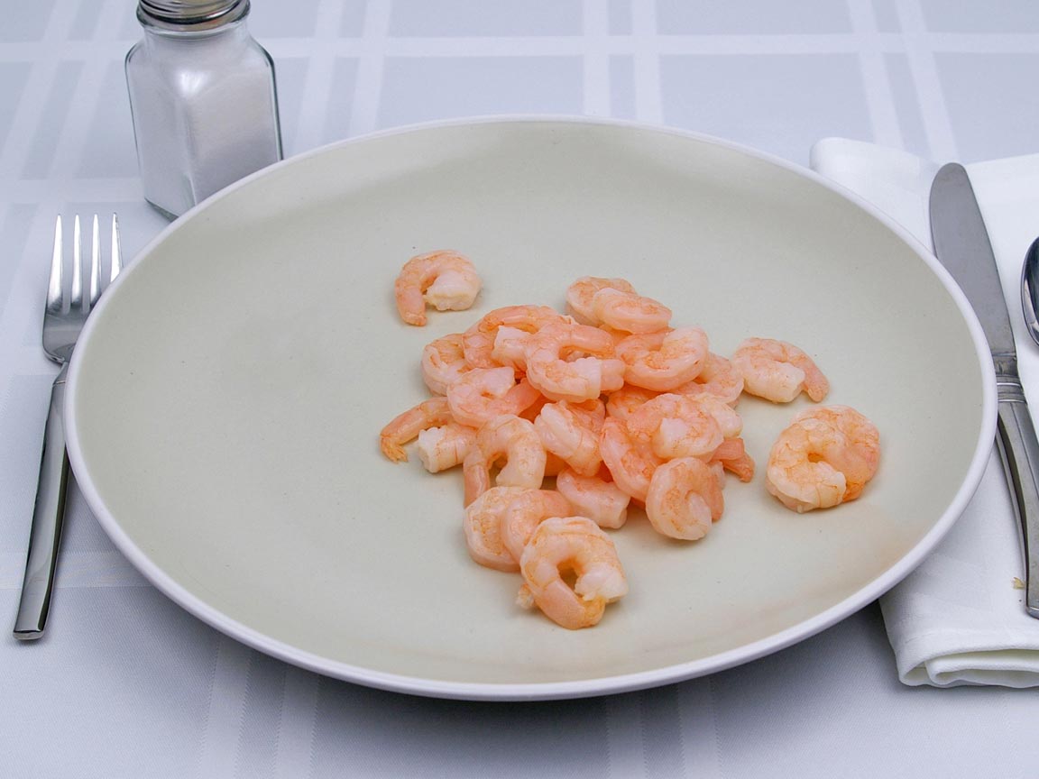 Calories in 113 grams of Shrimp - Small 
