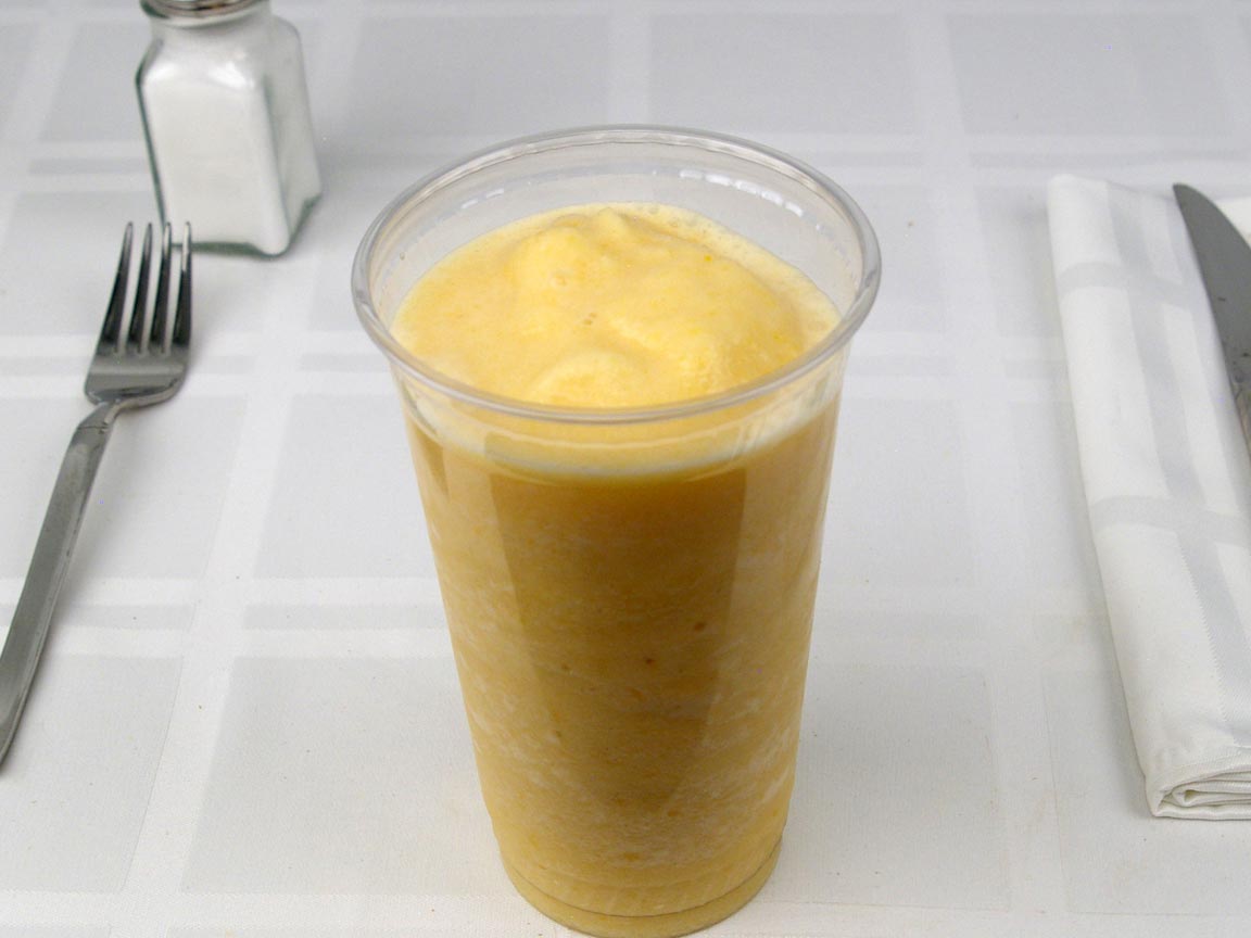 Calories in 0.69 large(s) of Jamba Juice Orange Dream Machine Smoothie