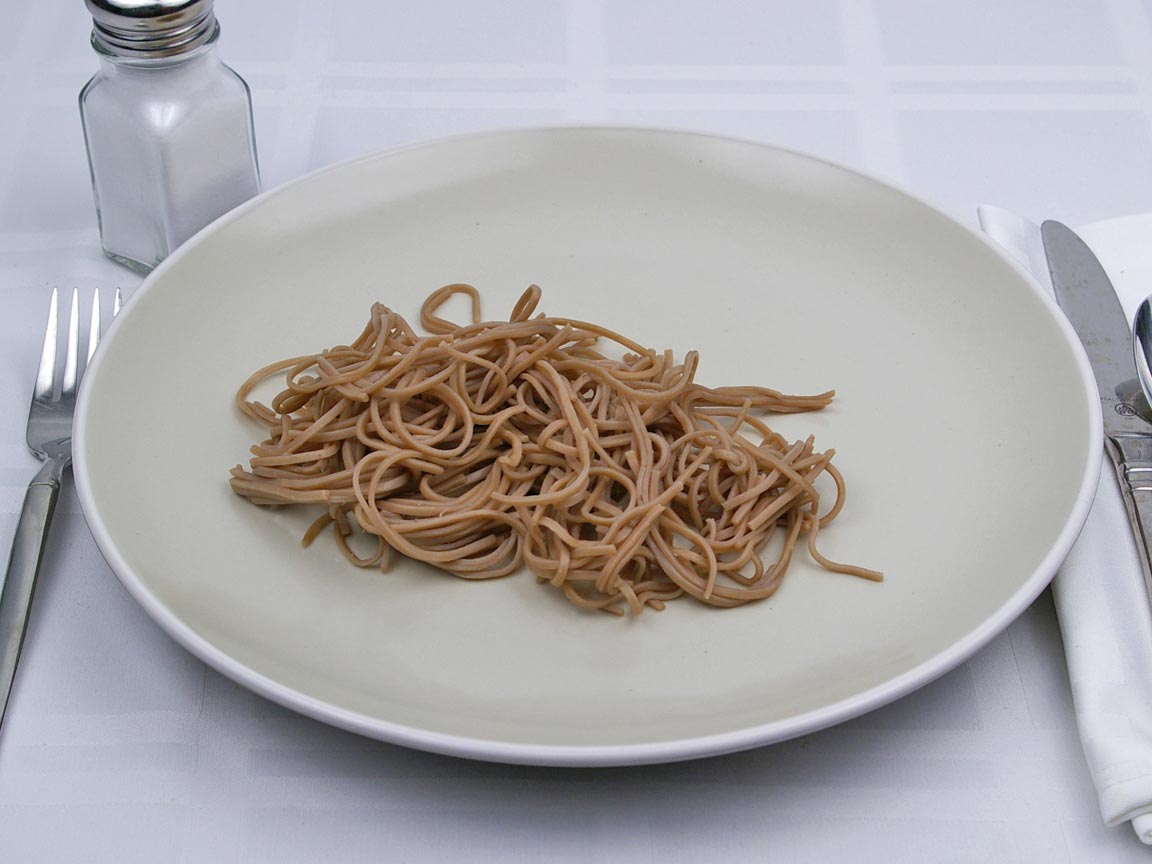 Calories in 0.75 cup(s) of Soba Noodles
