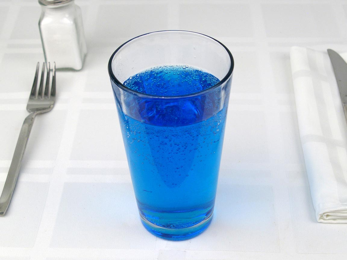 Calories in 12 fl oz(s) of Fanta Berry Blue Soda