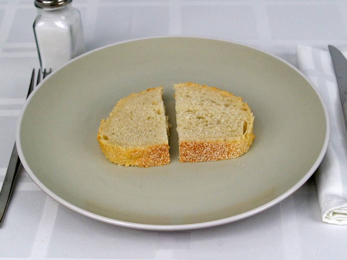 Calories in 2 ea(s) of Sourdough Bread