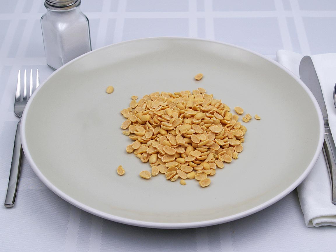Calories in 8 Tbsp(s) of Soy Nuts - Unsalted