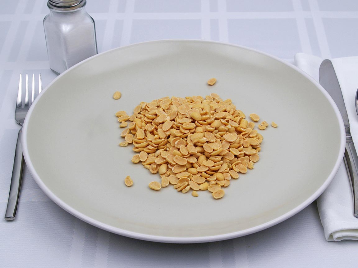 Calories in 9 Tbsp(s) of Soy Nuts - Unsalted