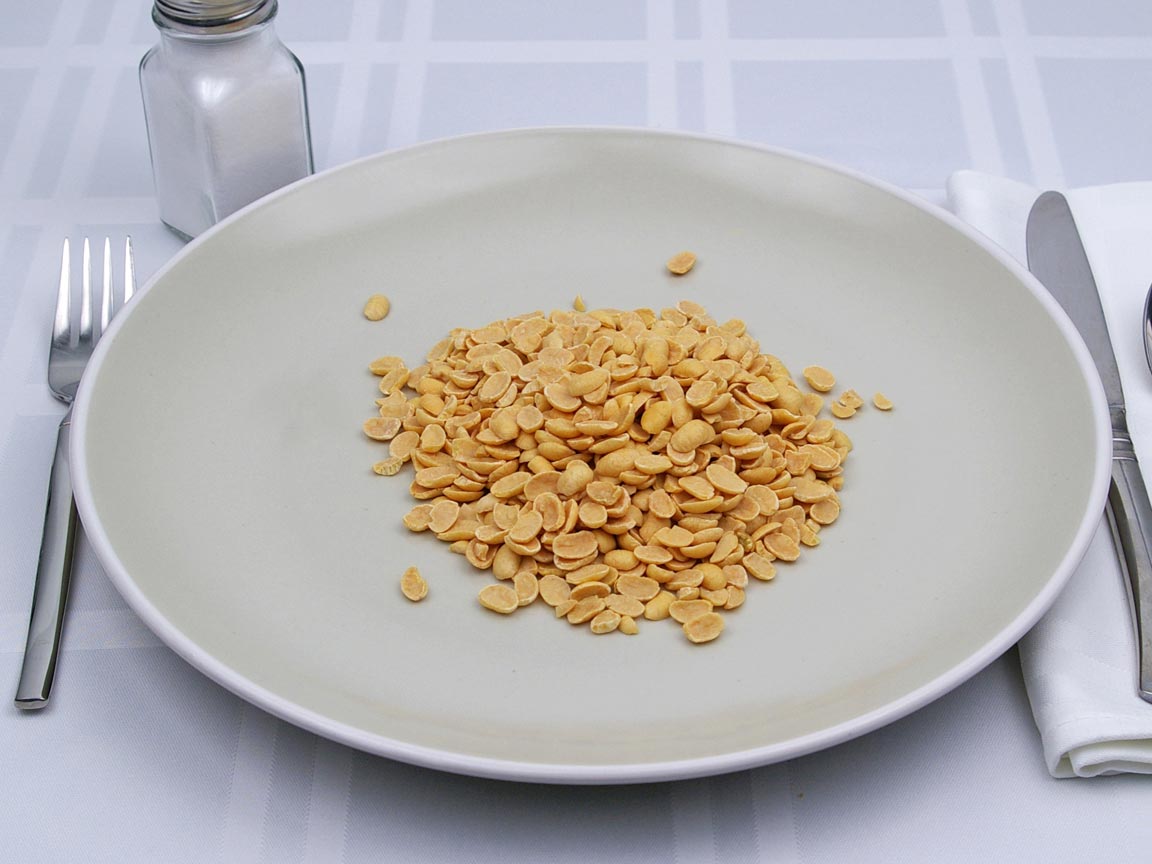 Calories in 10 Tbsp(s) of Soy Nuts - Unsalted