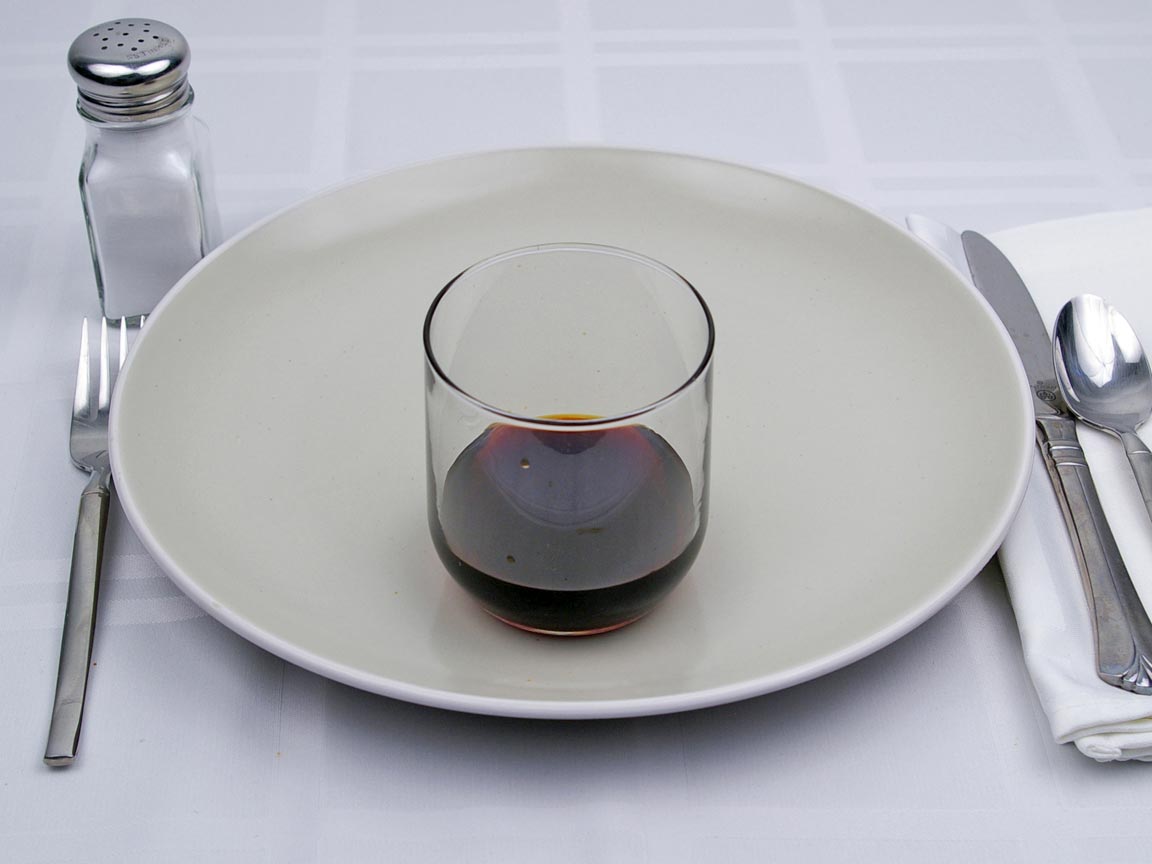 Calories in 4.67 Tbsp(s) of Soy Sauce - Low Sodium